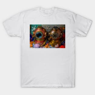 Two Diving Helmets T-Shirt